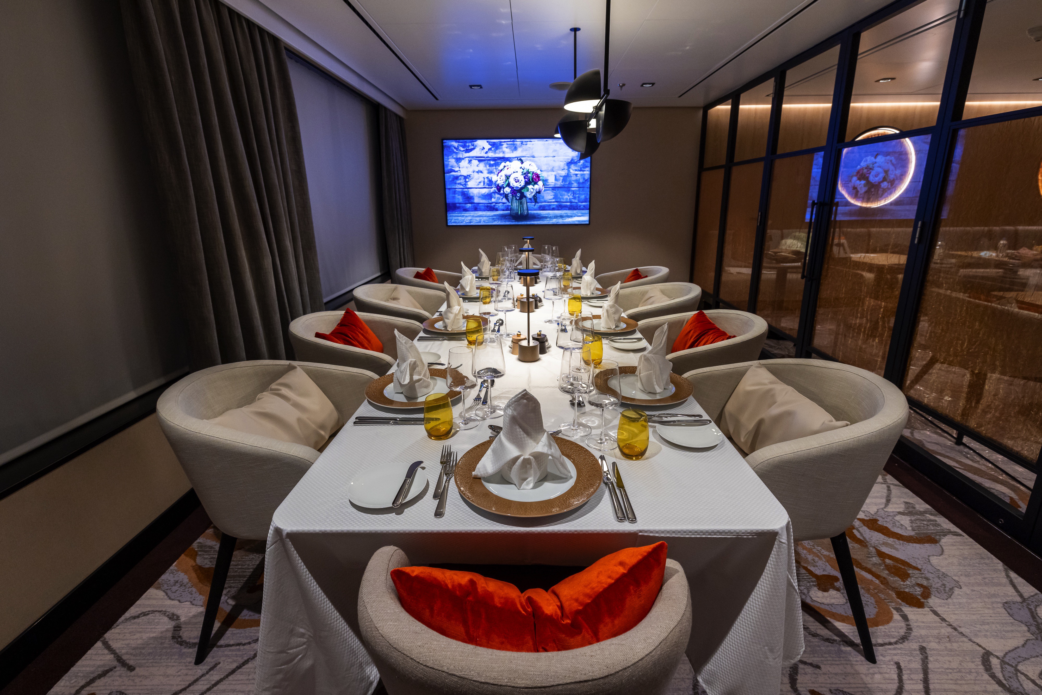 The Swan Restaurant Private Dining Room on SH Vega